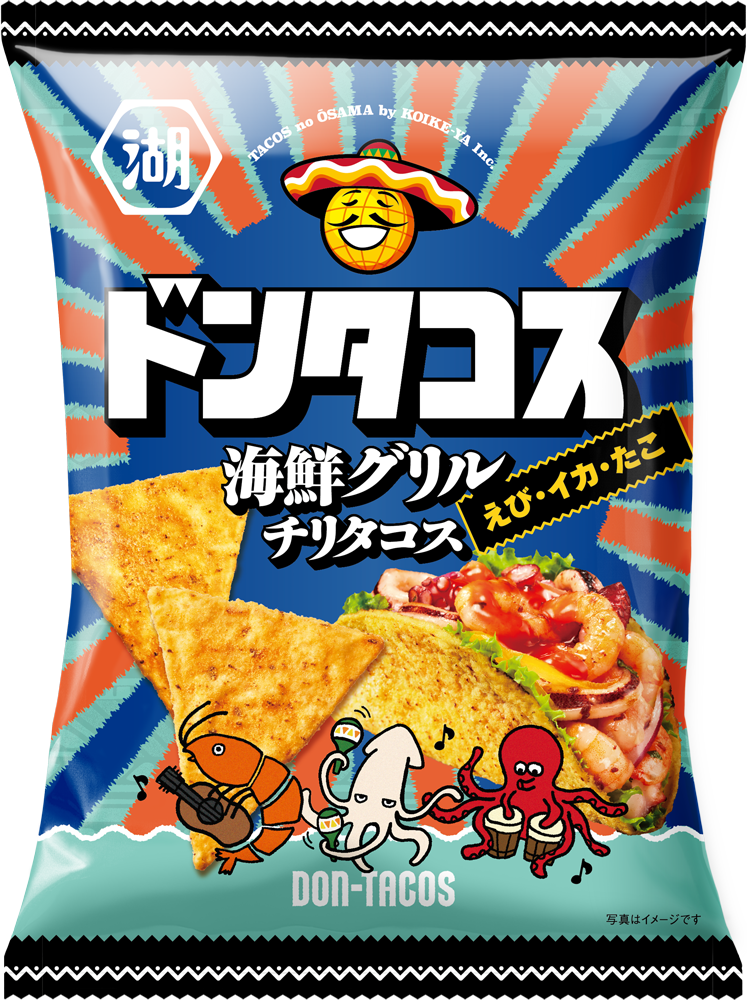 ドンタコス ドンタコス 海鮮グリルチリタコス」(5月25日先行発売) | ニュース